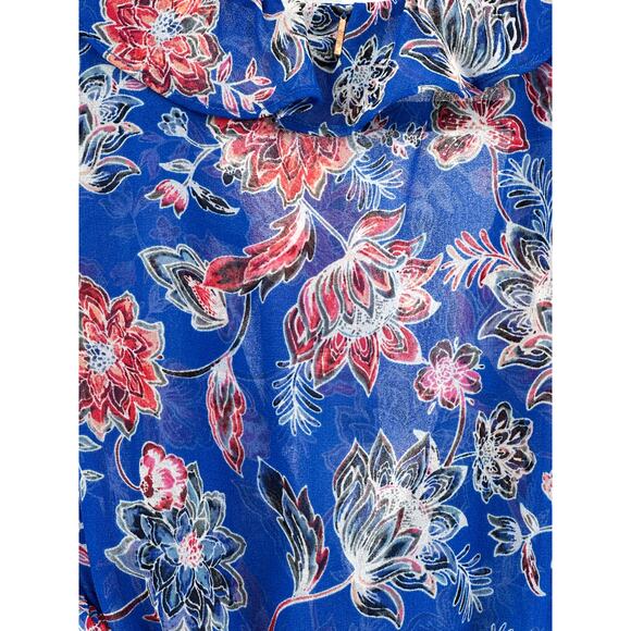 Misa Los Angeles Natasha‎ Cut Out Ruffled Midi Dress Large - Picture 11 of 13